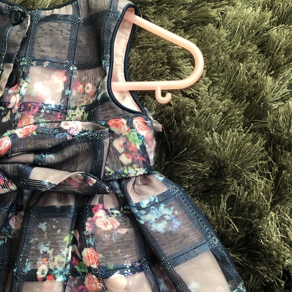 Blue and Pink Toddler Dress - Picture 4 of 4